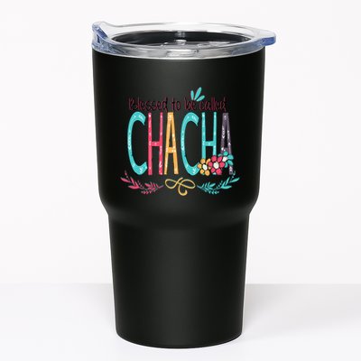 Blessed To Be Called Chacha Colorful Grandma Tumbler