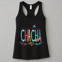 Blessed To Be Called Chacha Colorful Grandma Womens Tank Top