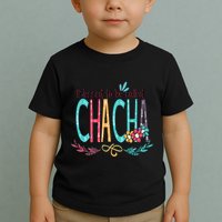 Blessed To Be Called Chacha Colorful Grandma Toddler T-Shirt