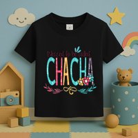 Blessed To Be Called Chacha Colorful Grandma Toddler T-Shirt