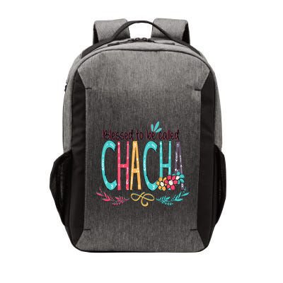 Blessed To Be Called Chacha Colorful Grandma Vector Backpack