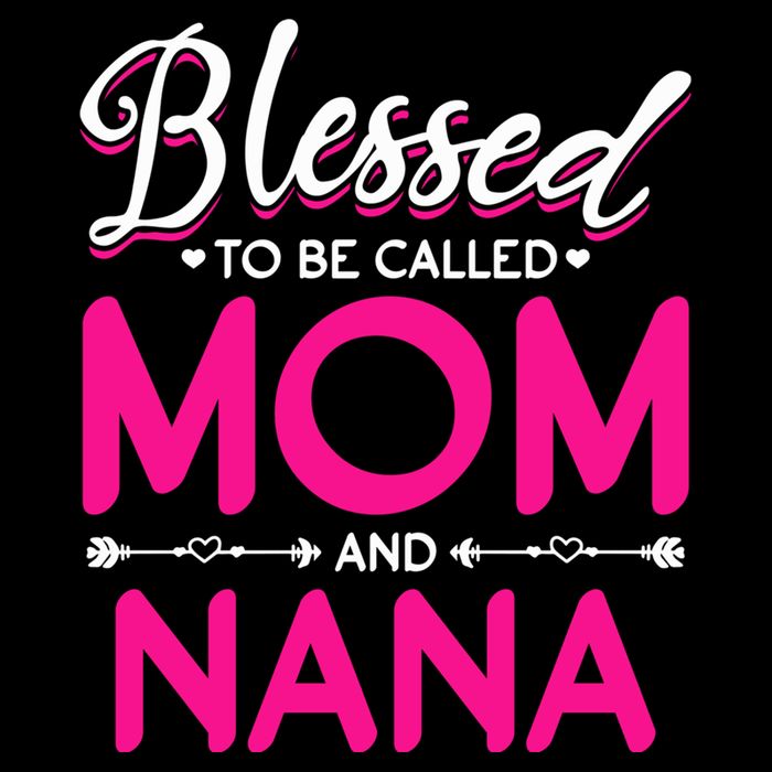 Blessed To Be Called Mom And Nana Blessed Mom And Nana Funny Gift City Backpack