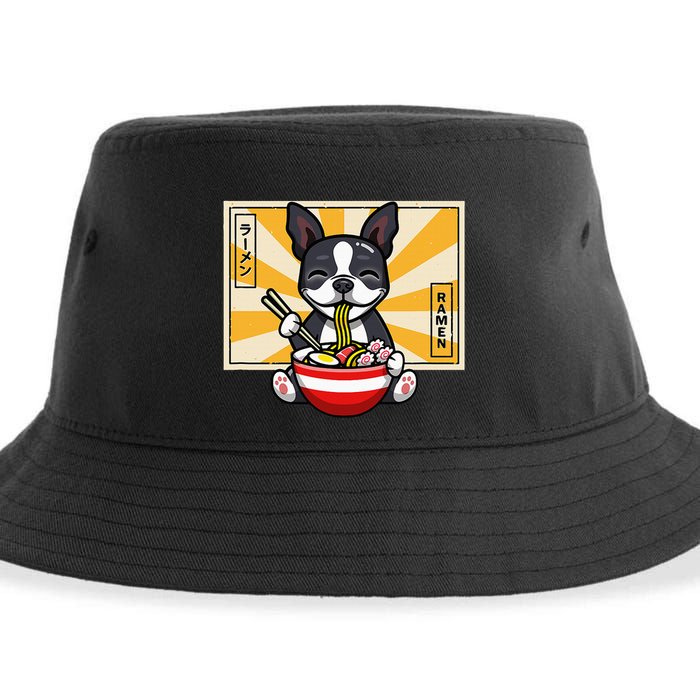 Boston Terrier Sustainable Bucket Hat