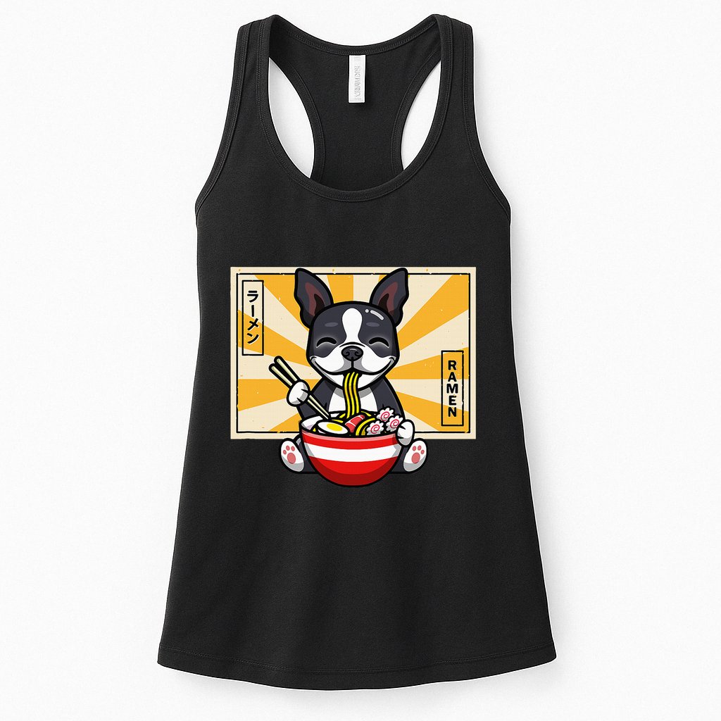 Boston Terrier Womens Tank Top