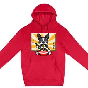 Boston Terrier Premium Pullover Hoodie