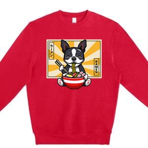 Boston Terrier Premium Crewneck Sweatshirt