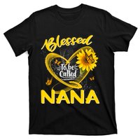 Blessed To Be Called Nana Cute Sunflower MotherS Day T-Shirt