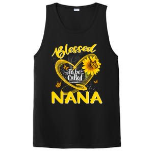 Blessed To Be Called Nana Cute Sunflower MotherS Day PosiCharge Competitor Tank