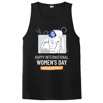 Break The Bias Astronaut Happy International S Day Funny Gift PosiCharge Competitor Tank