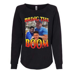 Bring The Boom Rizzler Funny Joke Gifts Womens California Wash Sweatshirt