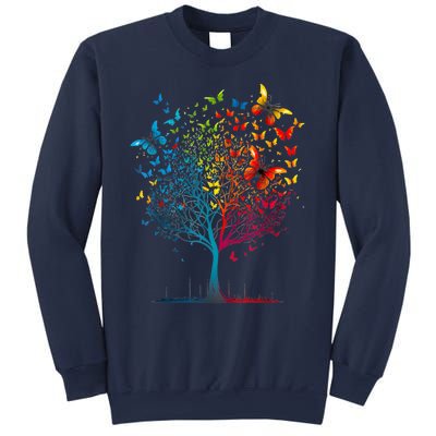 Butterfly Tree Beautiful Women Men Graphic Sweatshirt