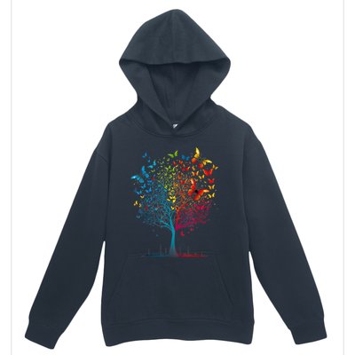 Butterfly Tree Beautiful Women Men Graphic Urban Pullover Hoodie