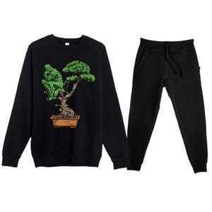 Bonsai Thinking Premium Crewneck Sweatsuit Set