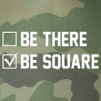 Be There Be Square Legacy Tie Dye Trucker Hat