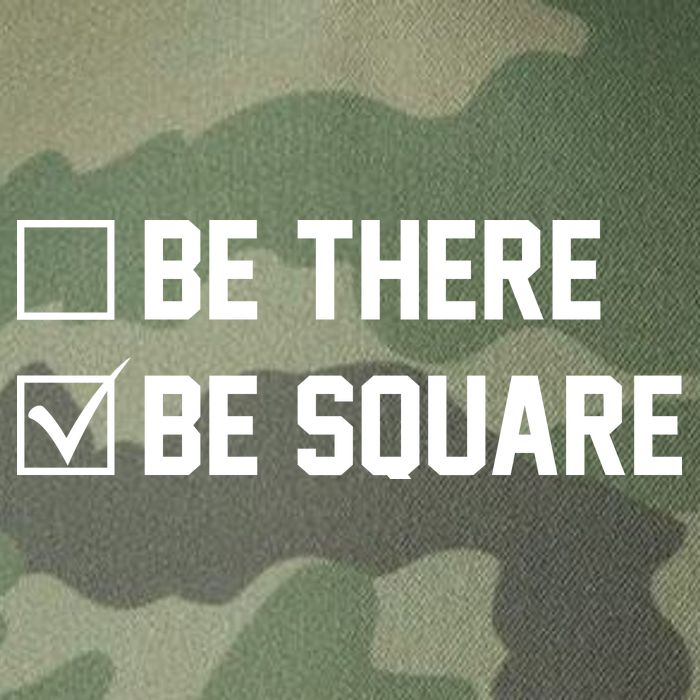 Be There Be Square Legacy Tie Dye Trucker Hat