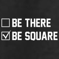 Be There Be Square 15oz Campfire Ceramic Mug