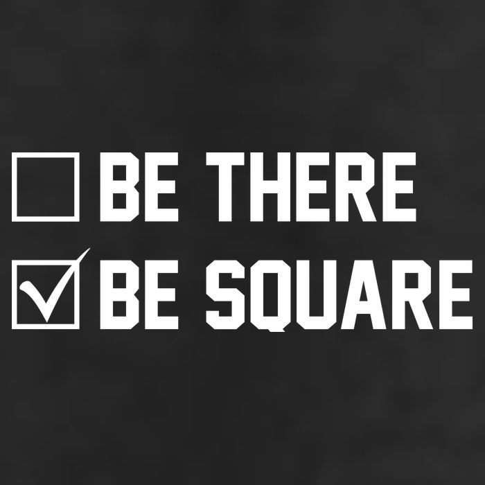 Be There Be Square Large Microfiber Waffle Golf Towel