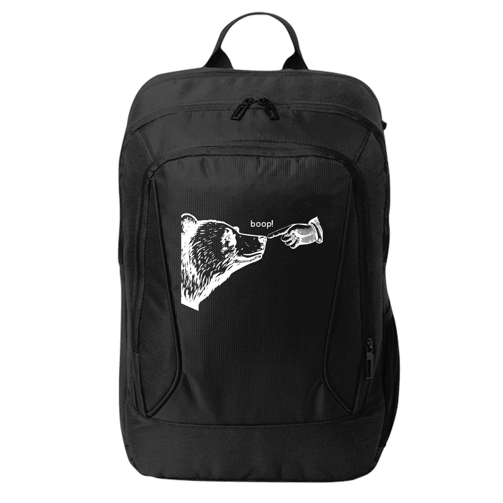 Boop The Bear Funny City Backpack