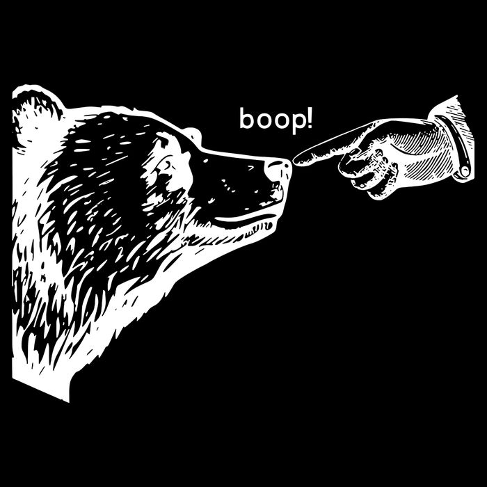 Boop The Bear Funny City Backpack