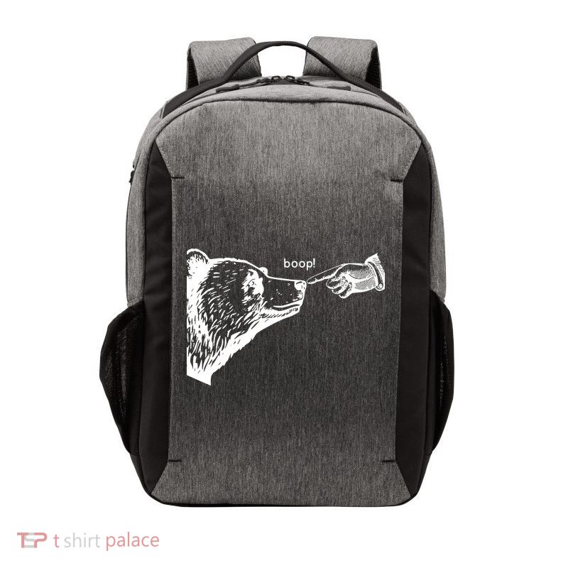 Boop The Bear Funny Vector Backpack