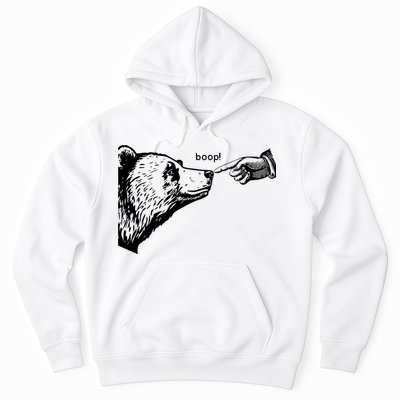 Boop The Bear Funny Hoodie