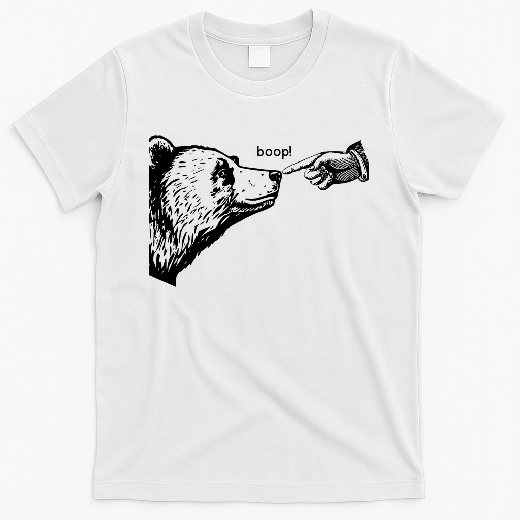 Boop The Bear Funny T-Shirt