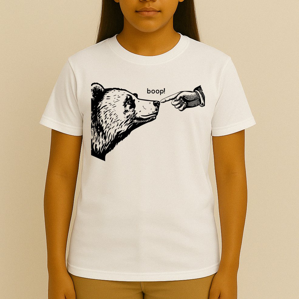 Boop The Bear Funny T-Shirt
