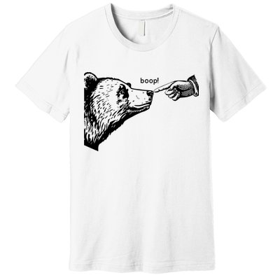 Boop The Bear Funny Premium T-Shirt