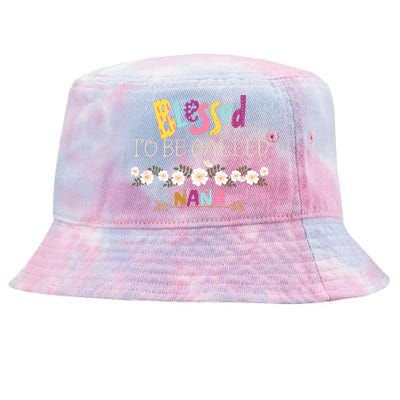 Blessed To Be Called Nana Tie-Dyed Bucket Hat