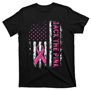 Back The Breast Cancer Awareness Flag T-Shirt