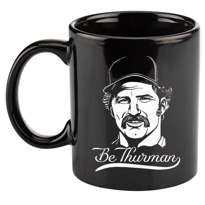Be Thurman Baseball Championship Playoff New York Heroes 11oz C Handle Ceramic Mug