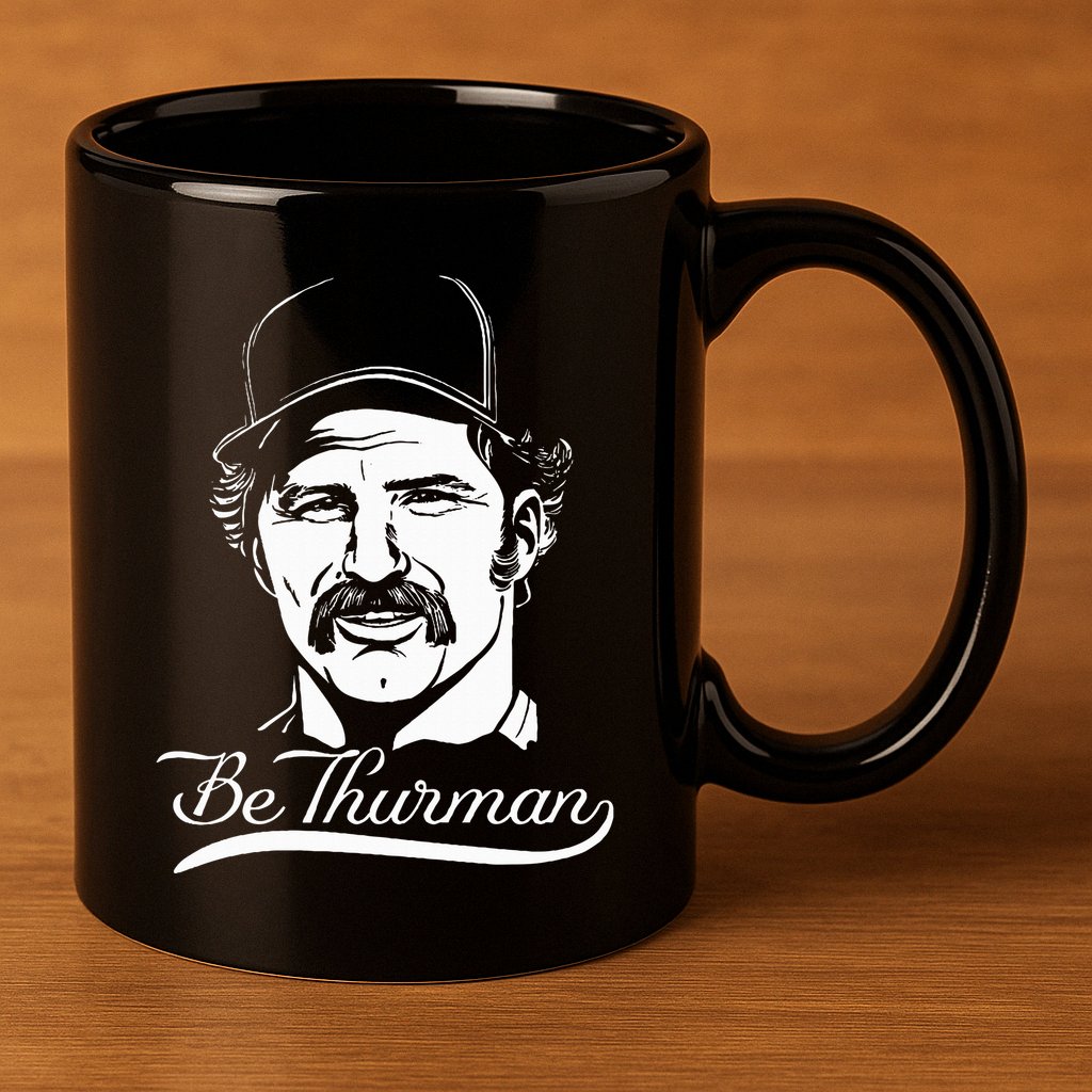 Be Thurman Baseball Championship Playoff New York Heroes 11oz C Handle Ceramic Mug