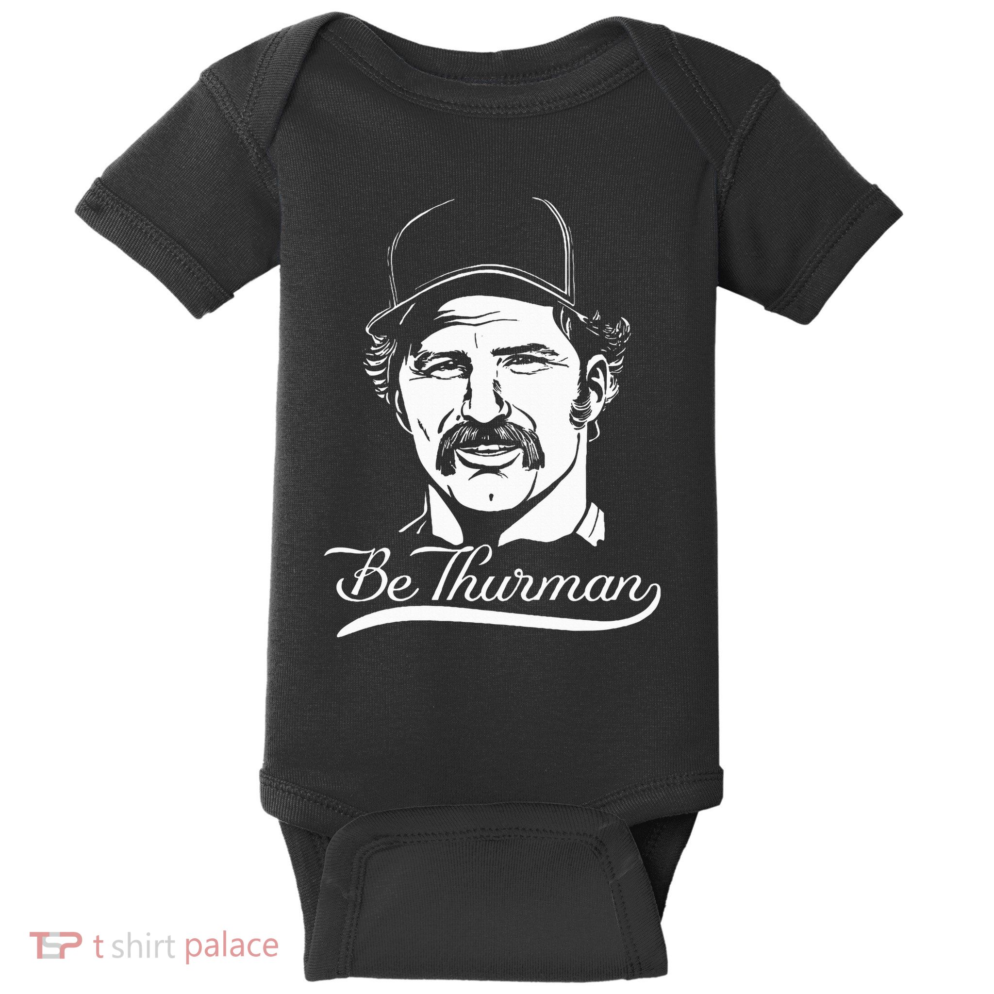 Be Thurman Baseball Championship Playoff New York Heroes Baby Bodysuit
