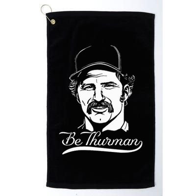 Be Thurman Baseball Championship Playoff New York Heroes Golf Towel