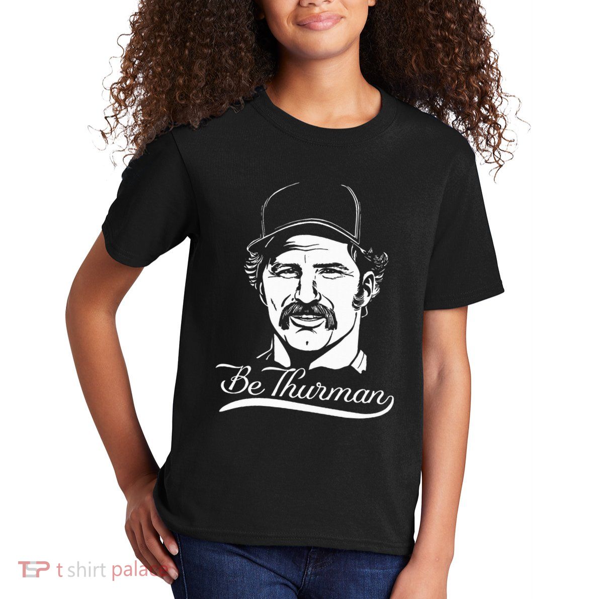 Be Thurman Baseball Championship Playoff New York Heroes Kids T-Shirt