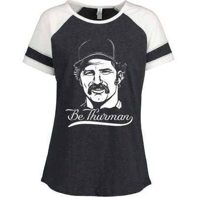 Be Thurman Baseball Championship Playoff New York Heroes Enza Ladies Jersey Colorblock Tee