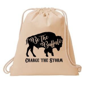 Be The Buffalo Charge The Storm Success Drawstring Bag