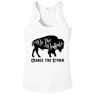 Be The Buffalo Charge The Storm Success Ladies PosiCharge Competitor Racerback Tank