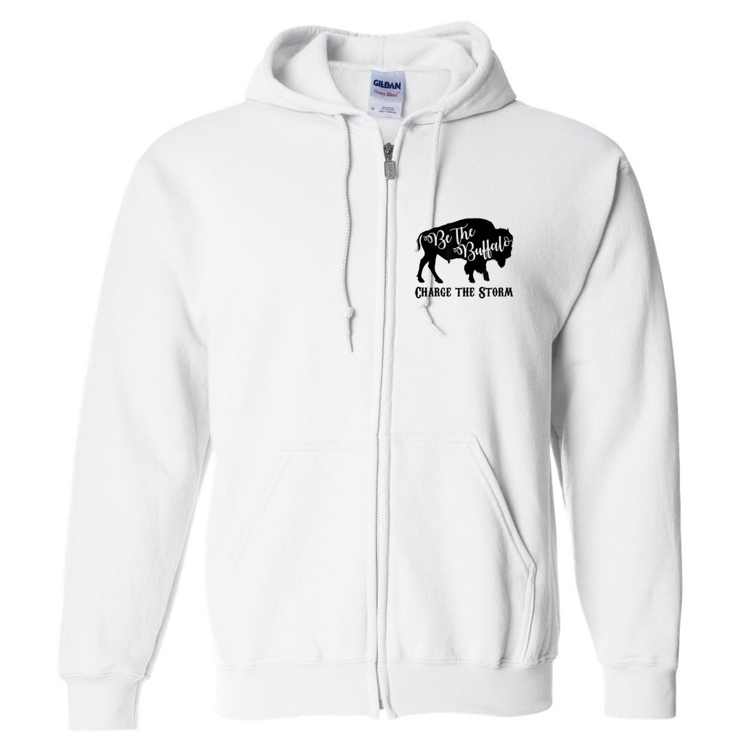 Be The Buffalo Charge The Storm Success Full Zip Hoodie