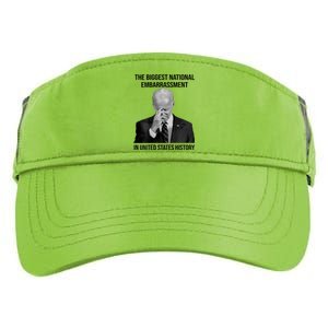 Biden The Biggest National Embarrassment Adult Drive Performance Visor