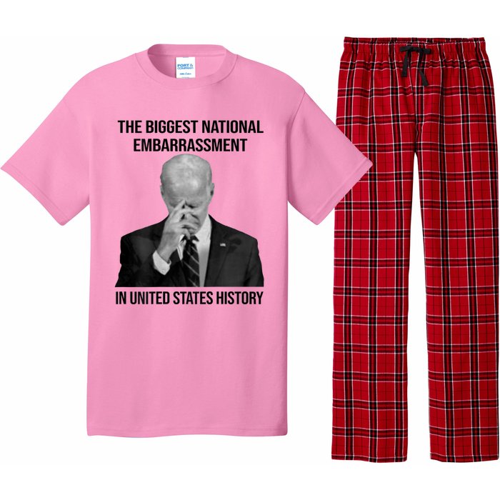 Biden The Biggest National Embarrassment Pajama Set