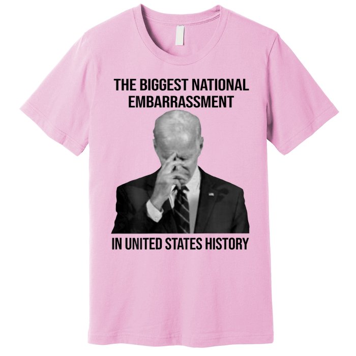 Biden The Biggest National Embarrassment Premium T-Shirt