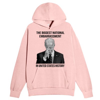 Biden The Biggest National Embarrassment Urban Pullover Hoodie