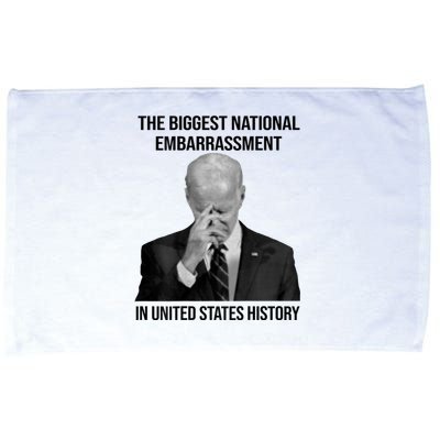 Biden The Biggest National Embarrassment Microfiber Hand Towel