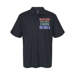 Blessed To Be Called Nana Happy MotherS Day Mom Grandma Softstyle Adult Sport Polo