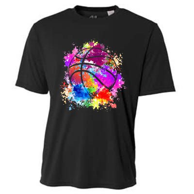 Basketball Teenagers  Baller Dunking Cooling Performance Crew T-Shirt