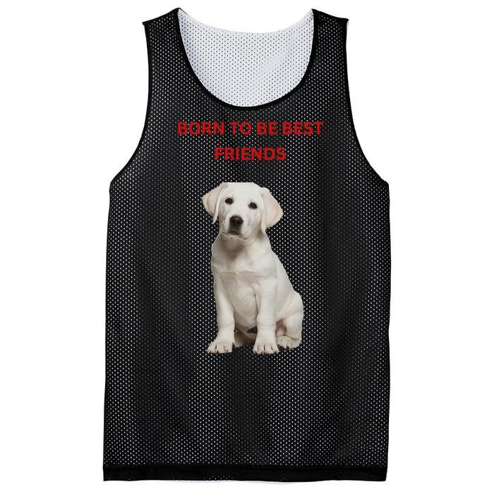 Born To Be Best Friends Design Mesh Reversible Basketball Jersey Tank