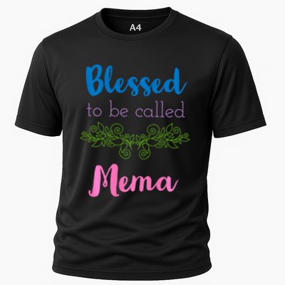 Blessed To Be Called Mema MotherS Day Performance Shirt