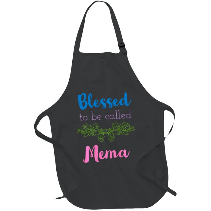 Blessed To Be Called Mema MotherS Day Apron