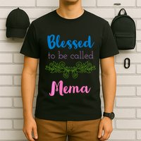 Blessed To Be Called Mema MotherS Day T-Shirt